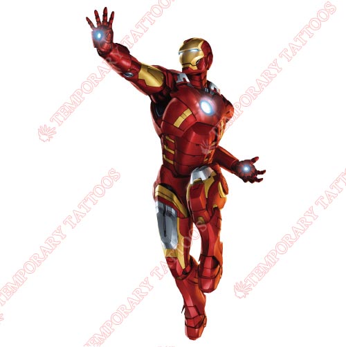 Iron Man Customize Temporary Tattoos Stickers NO.218
